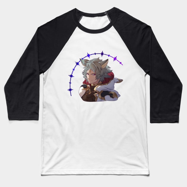 Seox (Granblue Fantasy) Baseball T-Shirt by Lilynee-